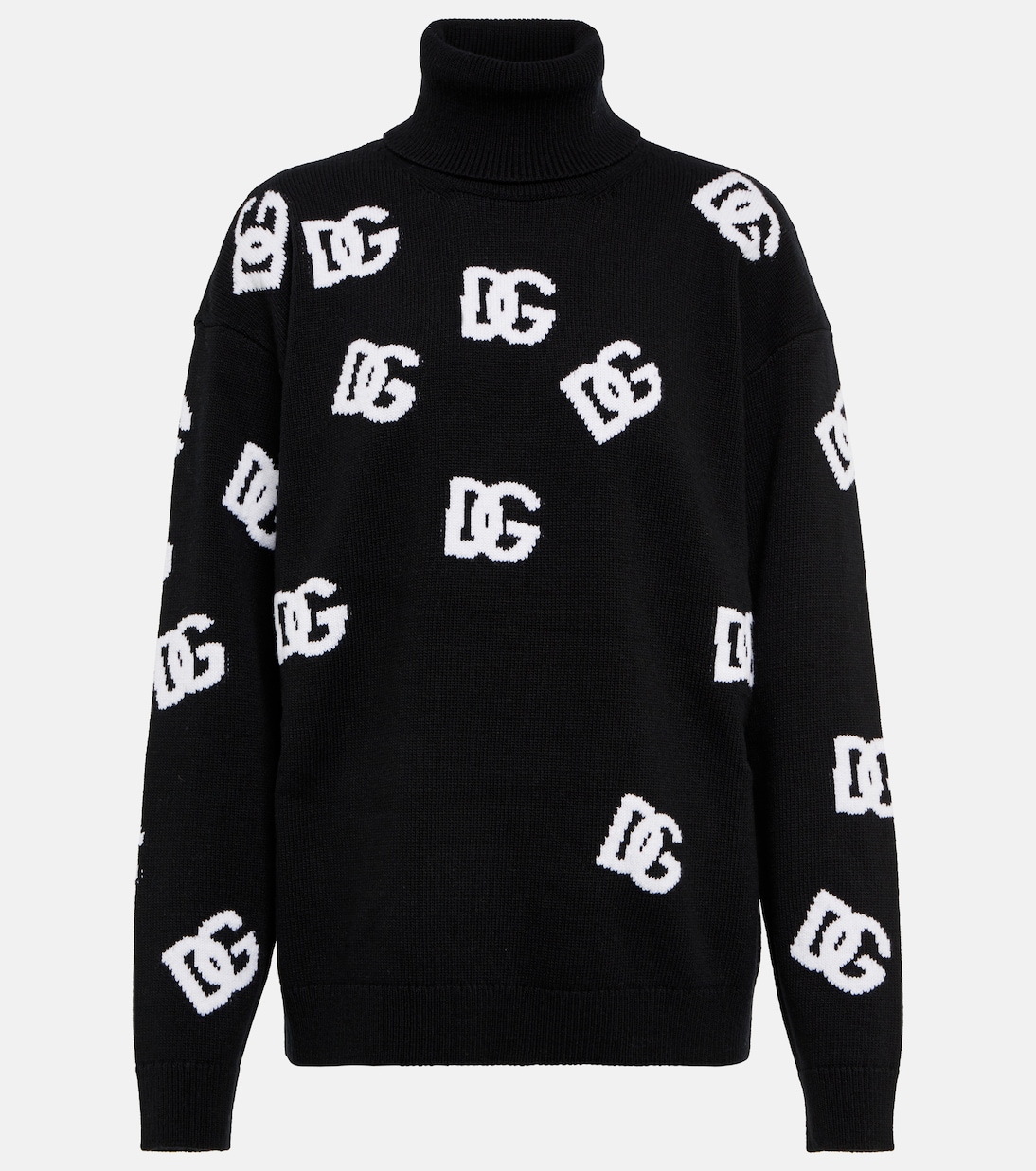 Jersey de cuello alto de lana virgen | Dolce&Gabbana