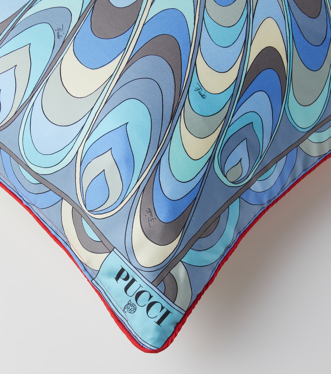 Cuscino in seta con stampa | Pucci