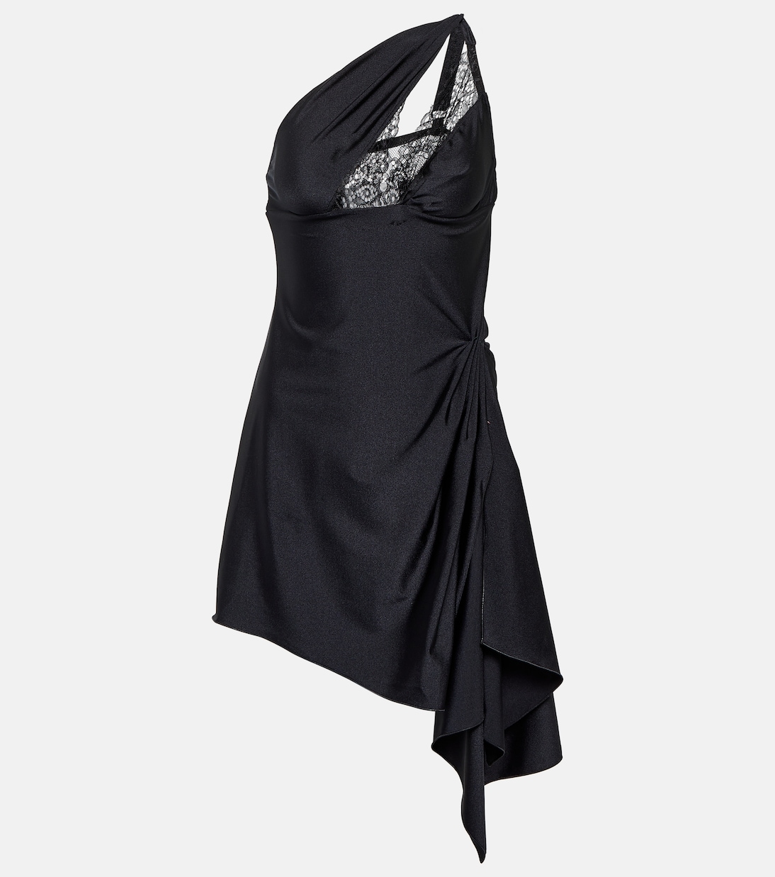 One-shoulder cutout minidress | Coperni