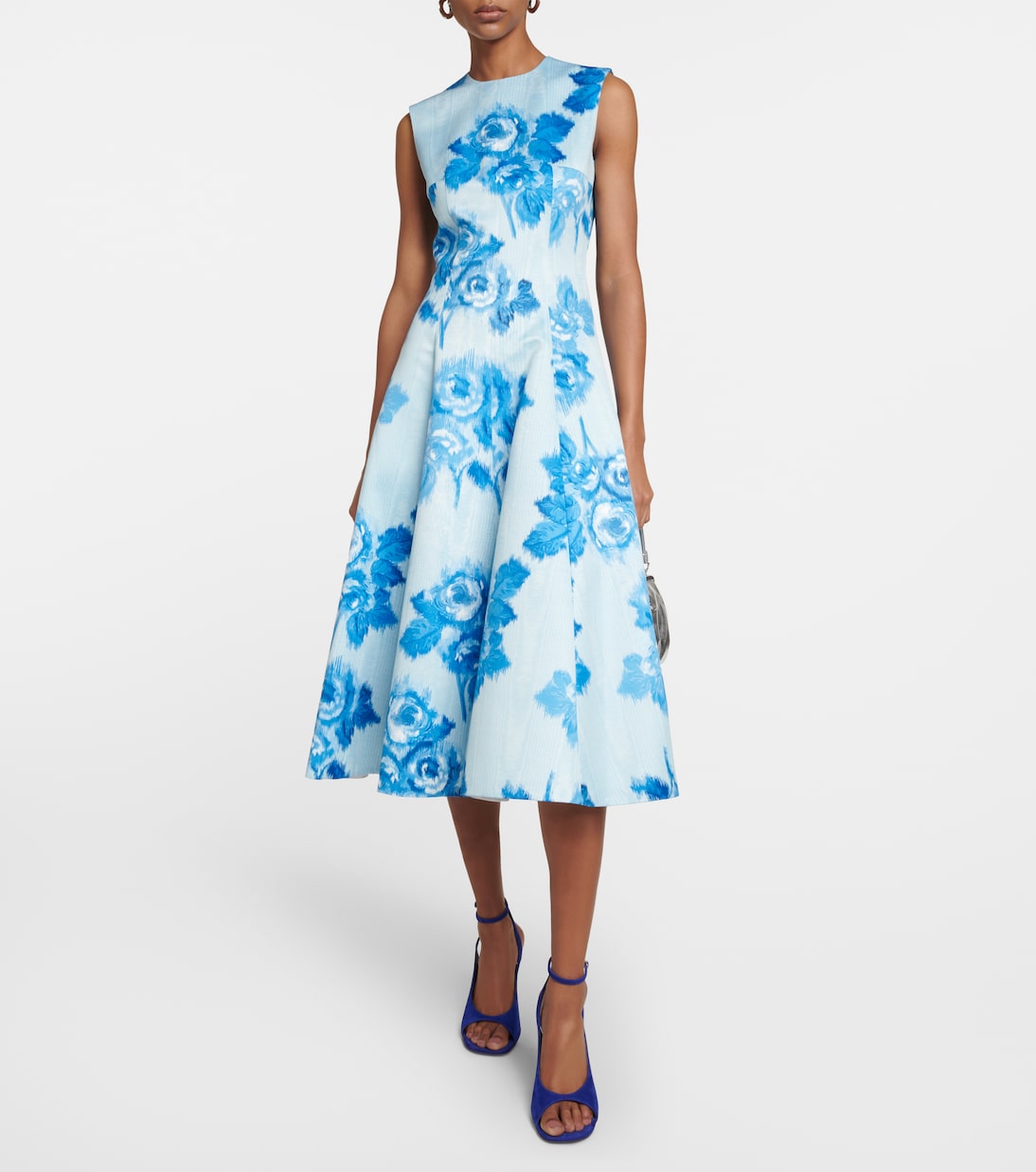 Bedrucktes Midikleid Mara aus Duchesse | Emilia Wickstead