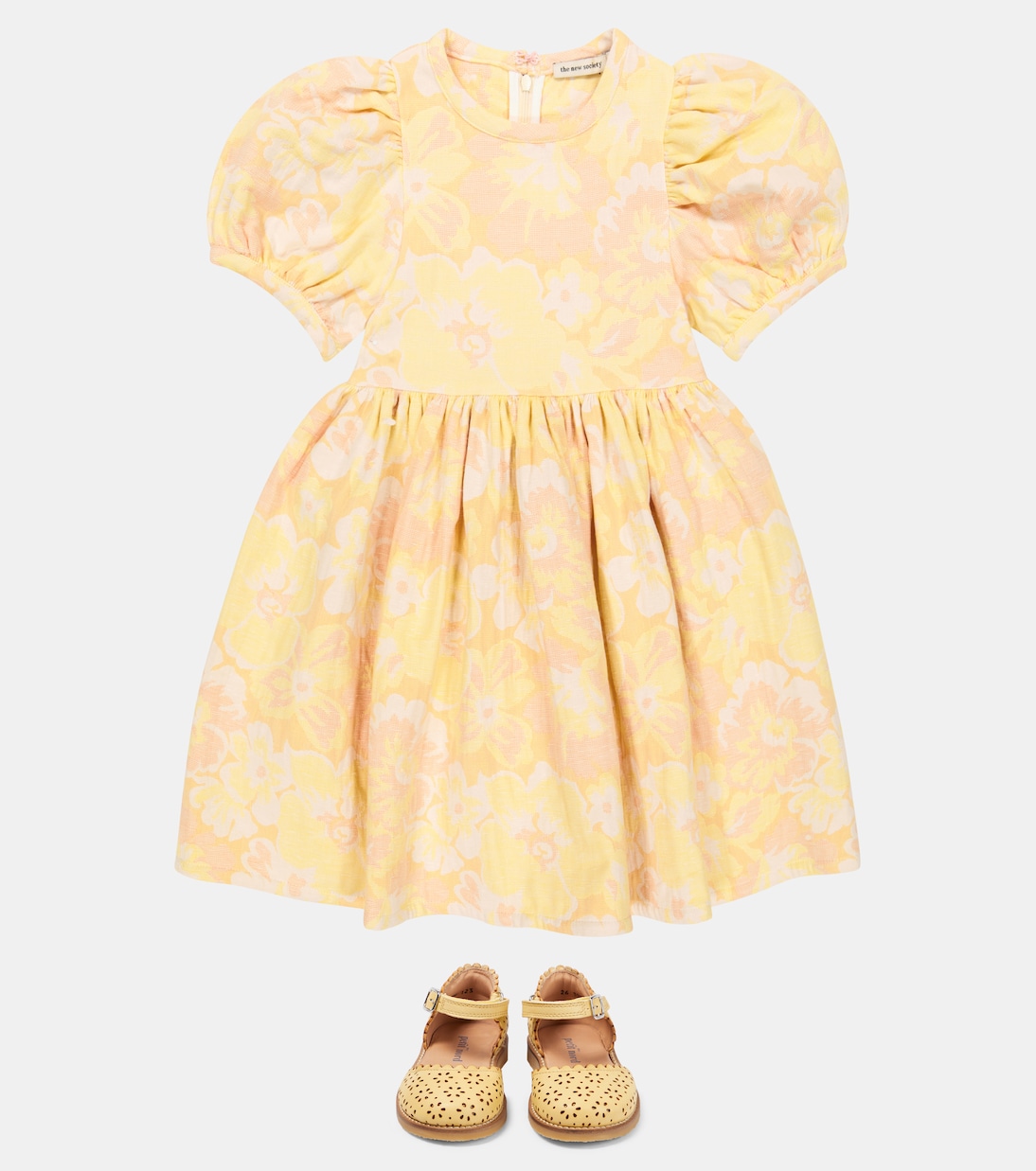 Robe Vittoria en coton à fleurs | The New Society
