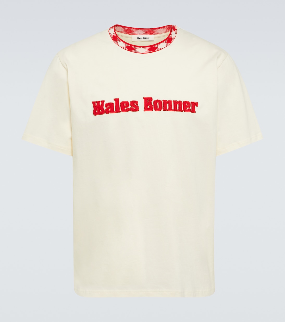 Original logo-appliqué cotton T-shirt | Wales Bonner