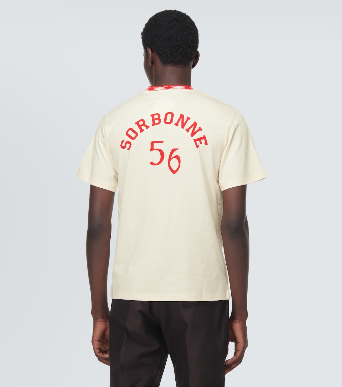 Original logo-appliqué cotton T-shirt | Wales Bonner
