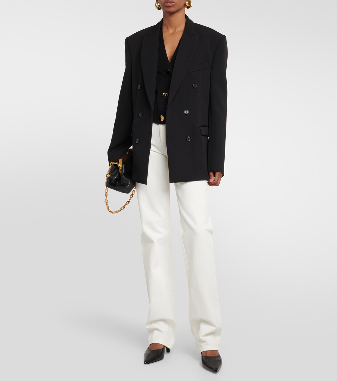 Cropped cotton cardigan | Tory Burch