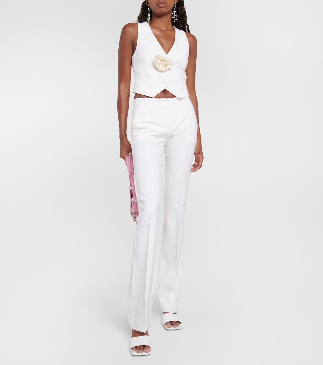 Pantaloni slim a vita media | Blumarine