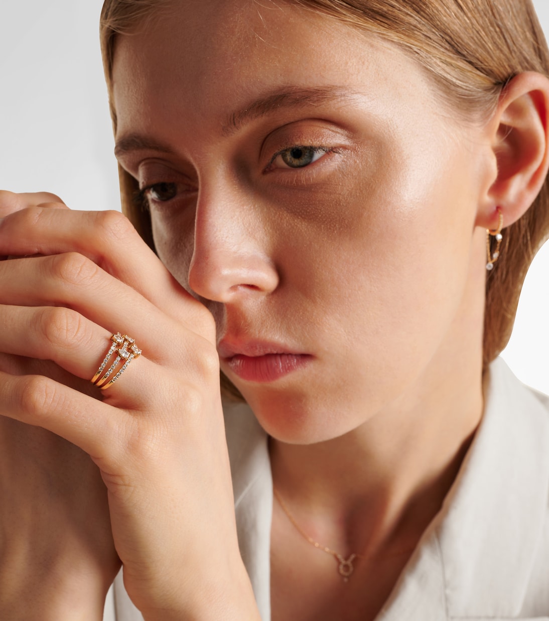 Bague Héra en or 18 ct et diamants | Persée