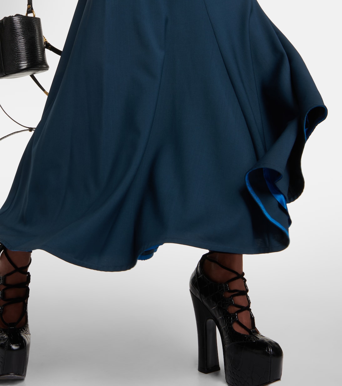 Jupe midi en laine vierge | Vivienne Westwood