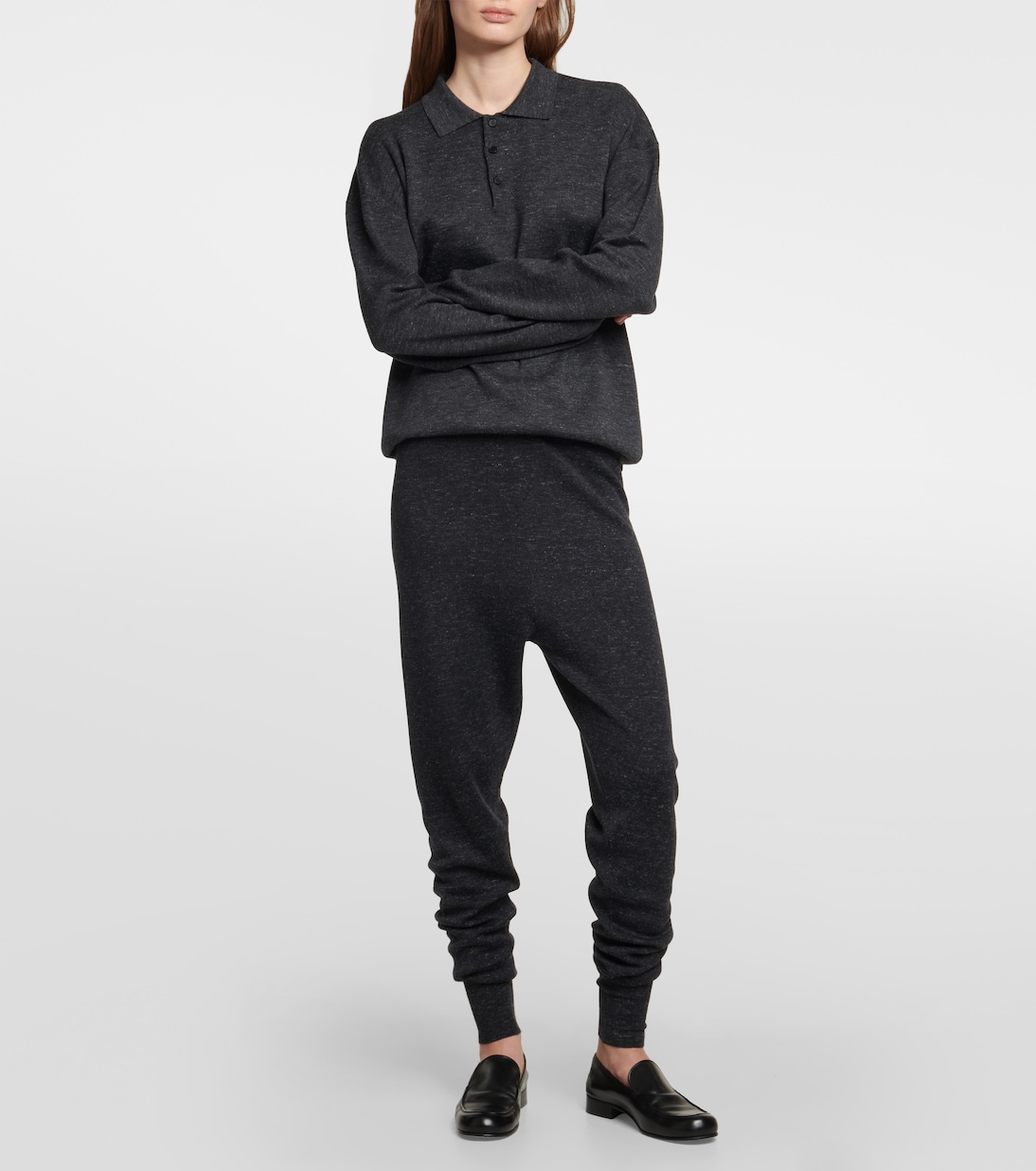 Cashmere-blend track pants | The Row