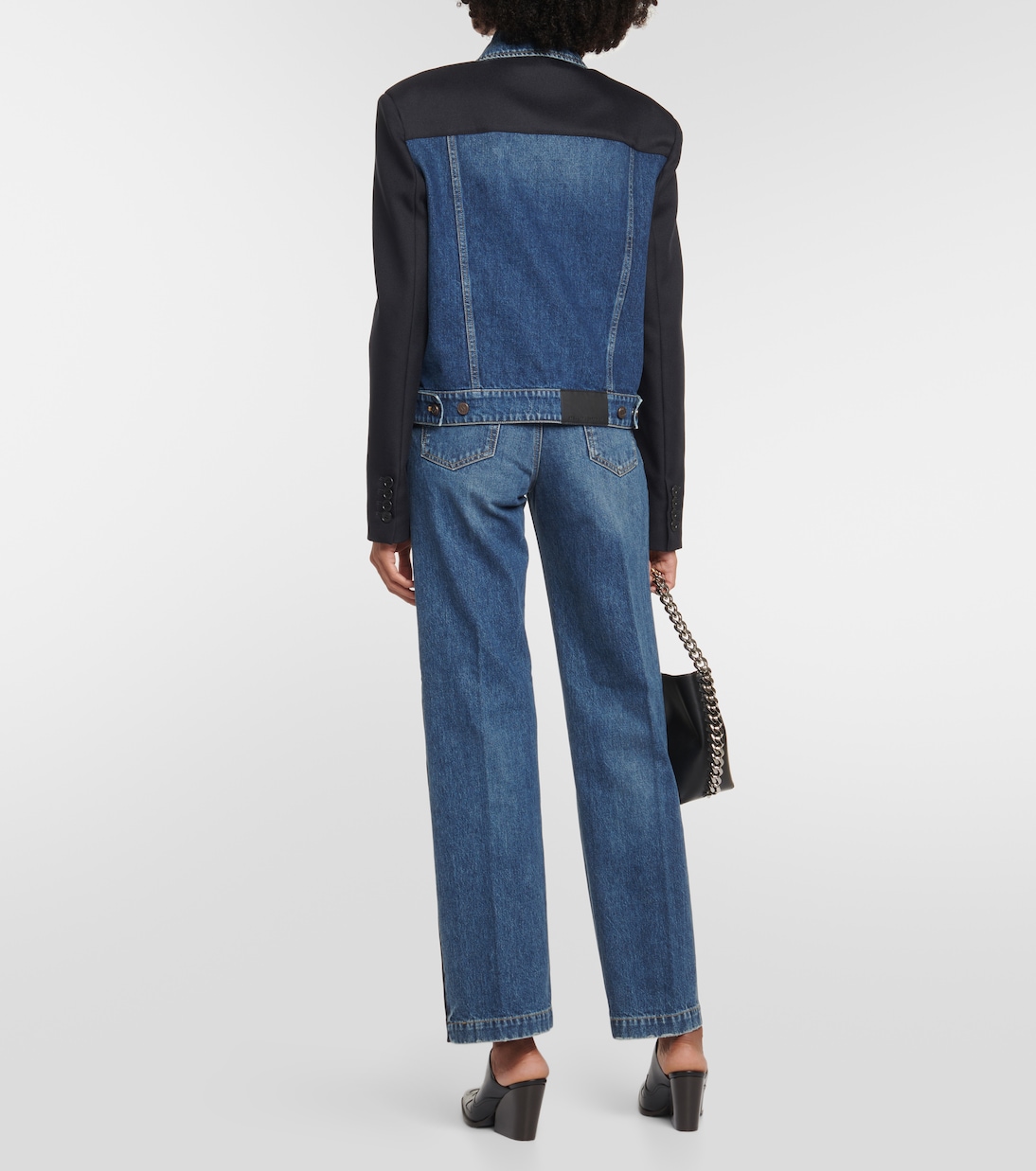 Jeansjacke mit Twill | Stella McCartney