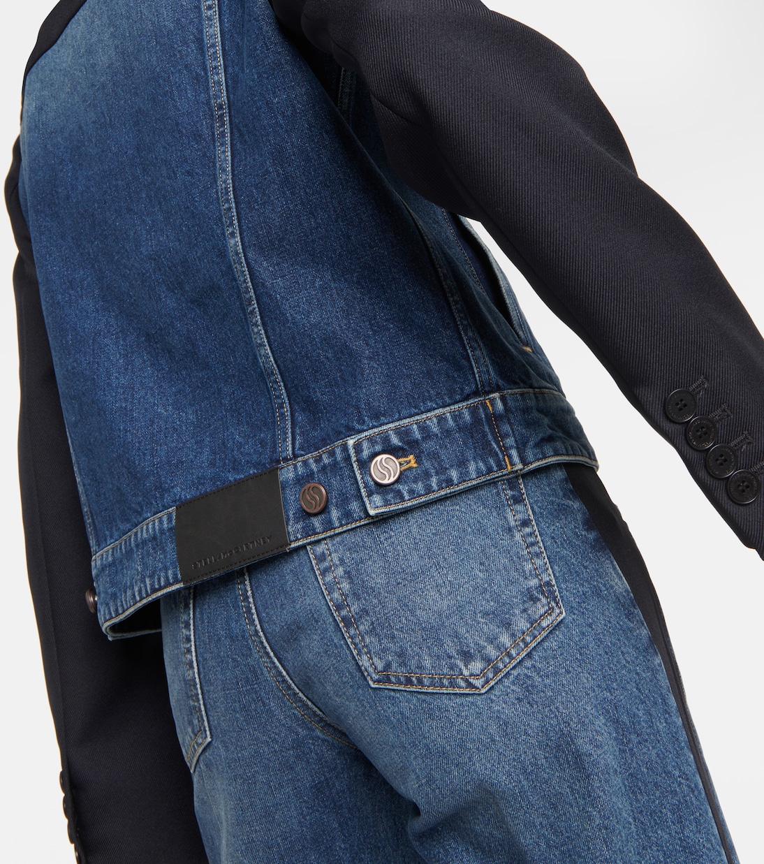 Jeansjacke mit Twill | Stella McCartney