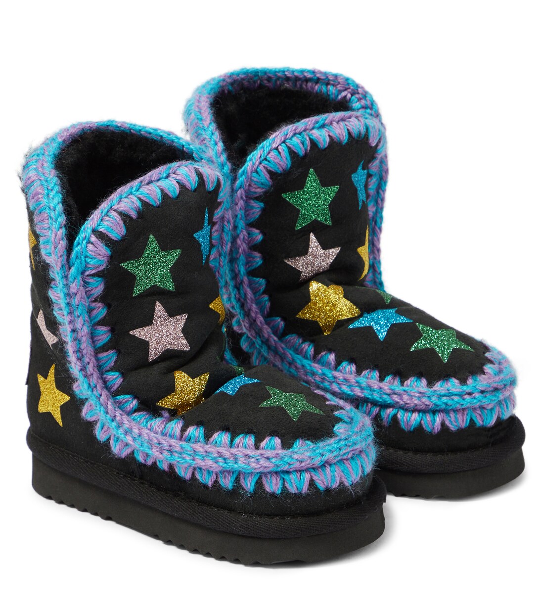 Stivali in suede con stampa | Mou Kids
