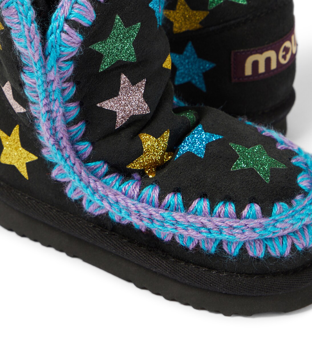 Stivali in suede con stampa | Mou Kids