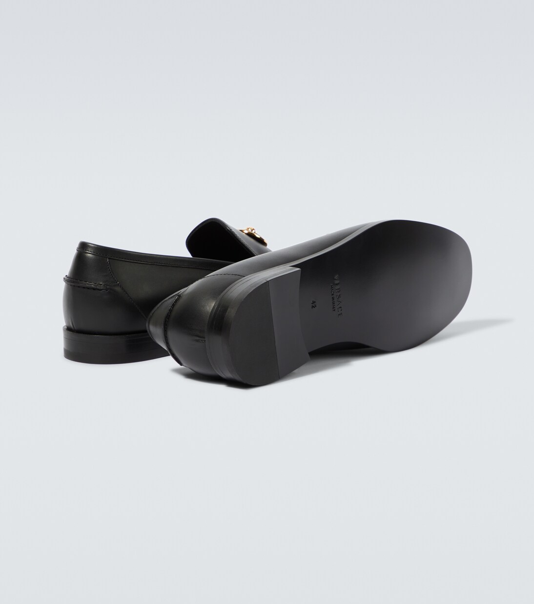 Loafers Medusa aus Leder | Versace