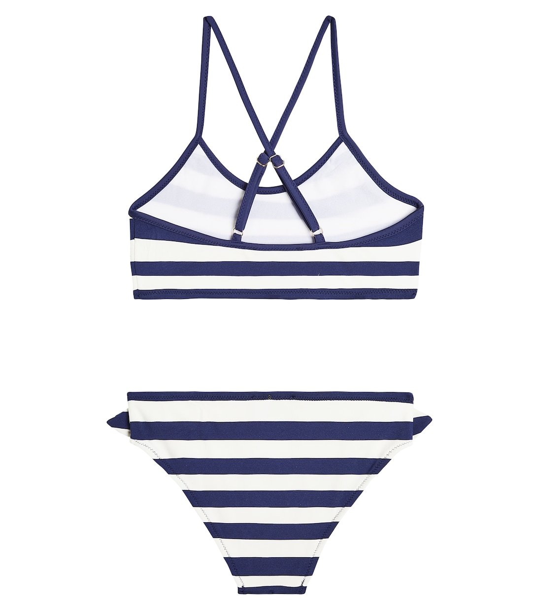 Bikini a rayas con logo | Versace Kids