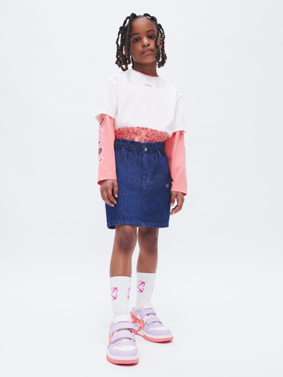 Jupe en jean | Off-White Kids