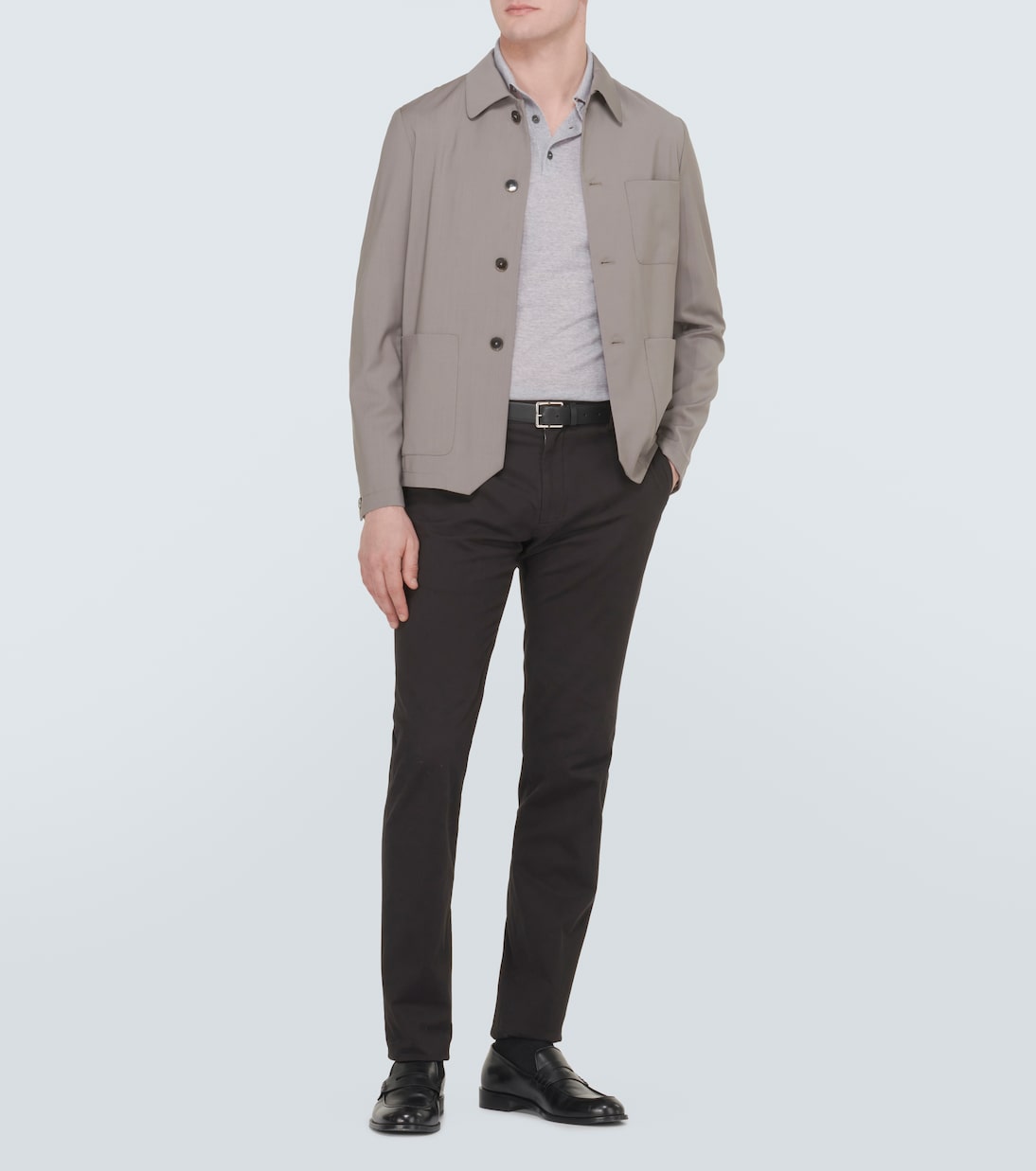 Polopullover High Performance aus Wolle | Zegna
