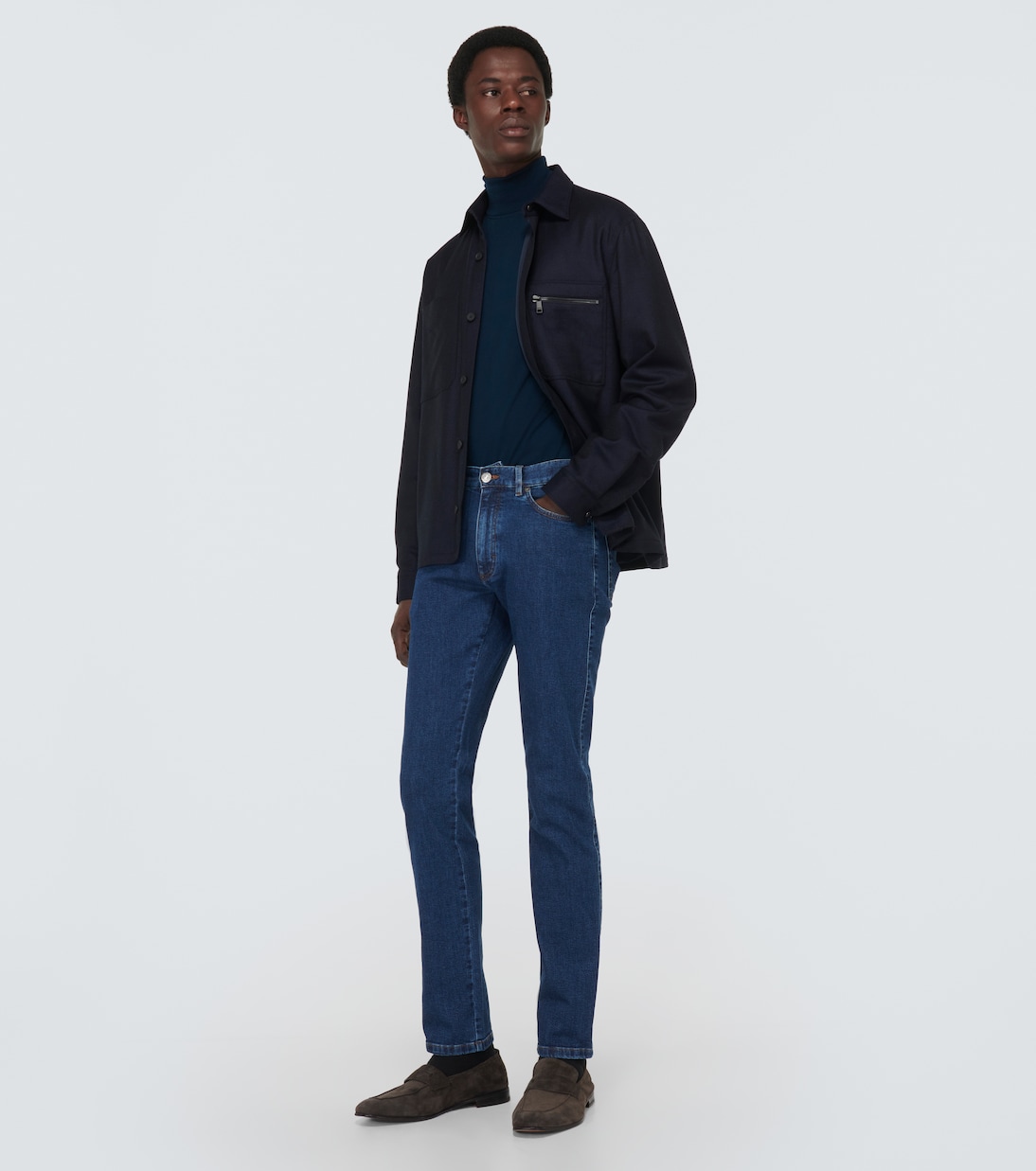 Mocassins L’Asola en daim | Zegna