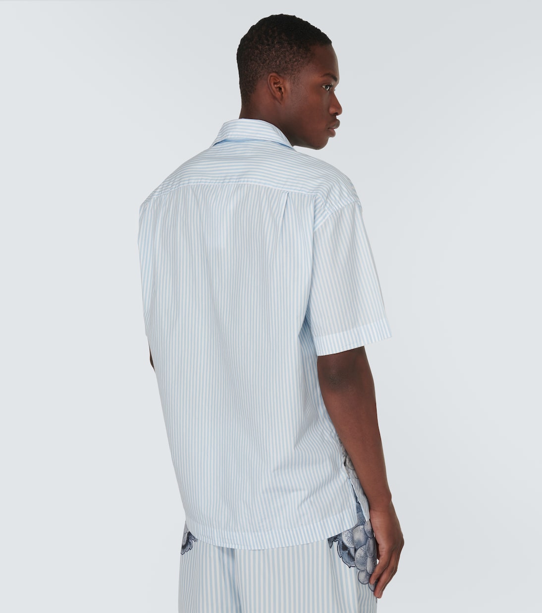 Camicia in popeline di cotone a righe | JW Anderson