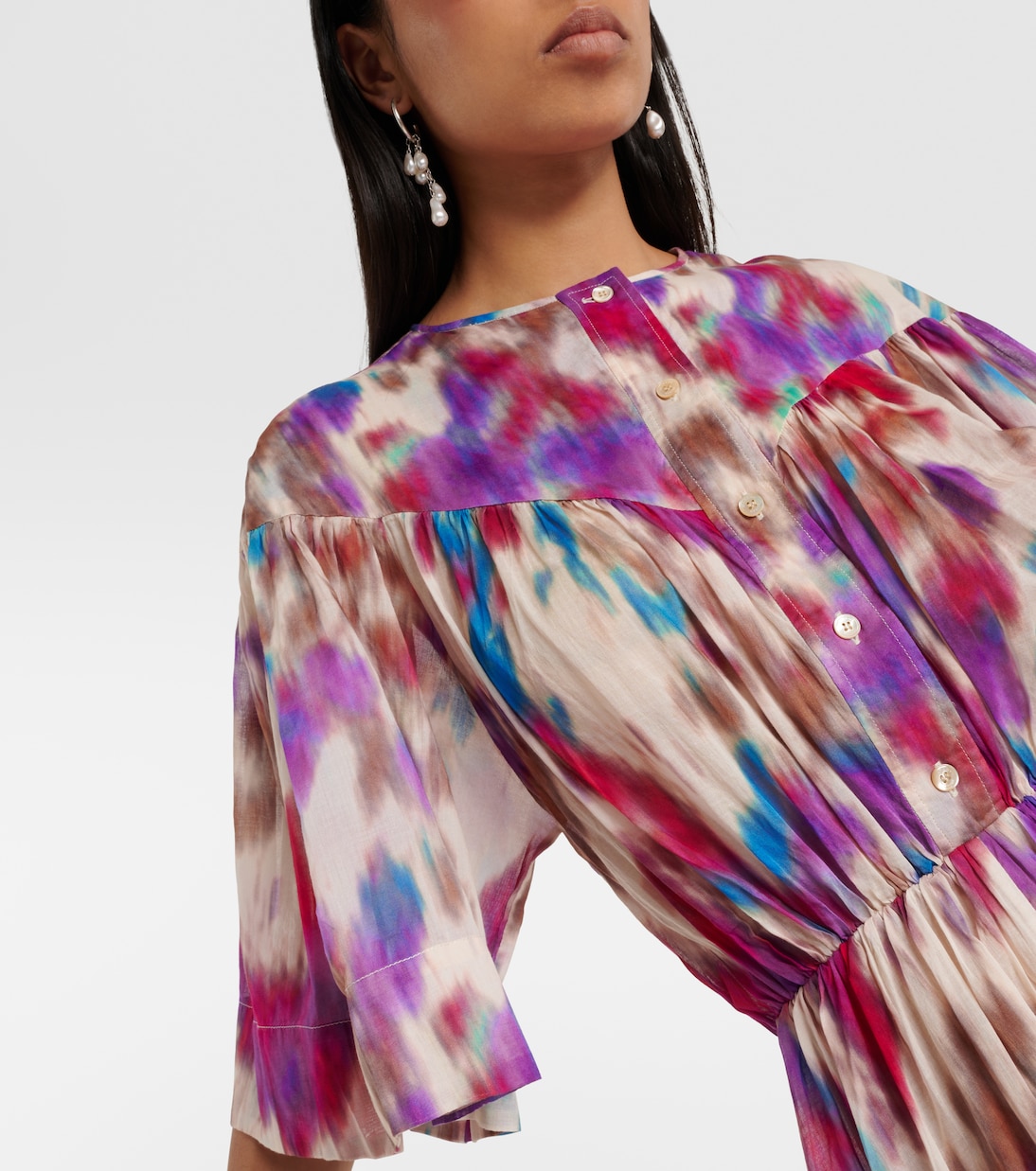 Printed cotton midi dress | Marant Etoile