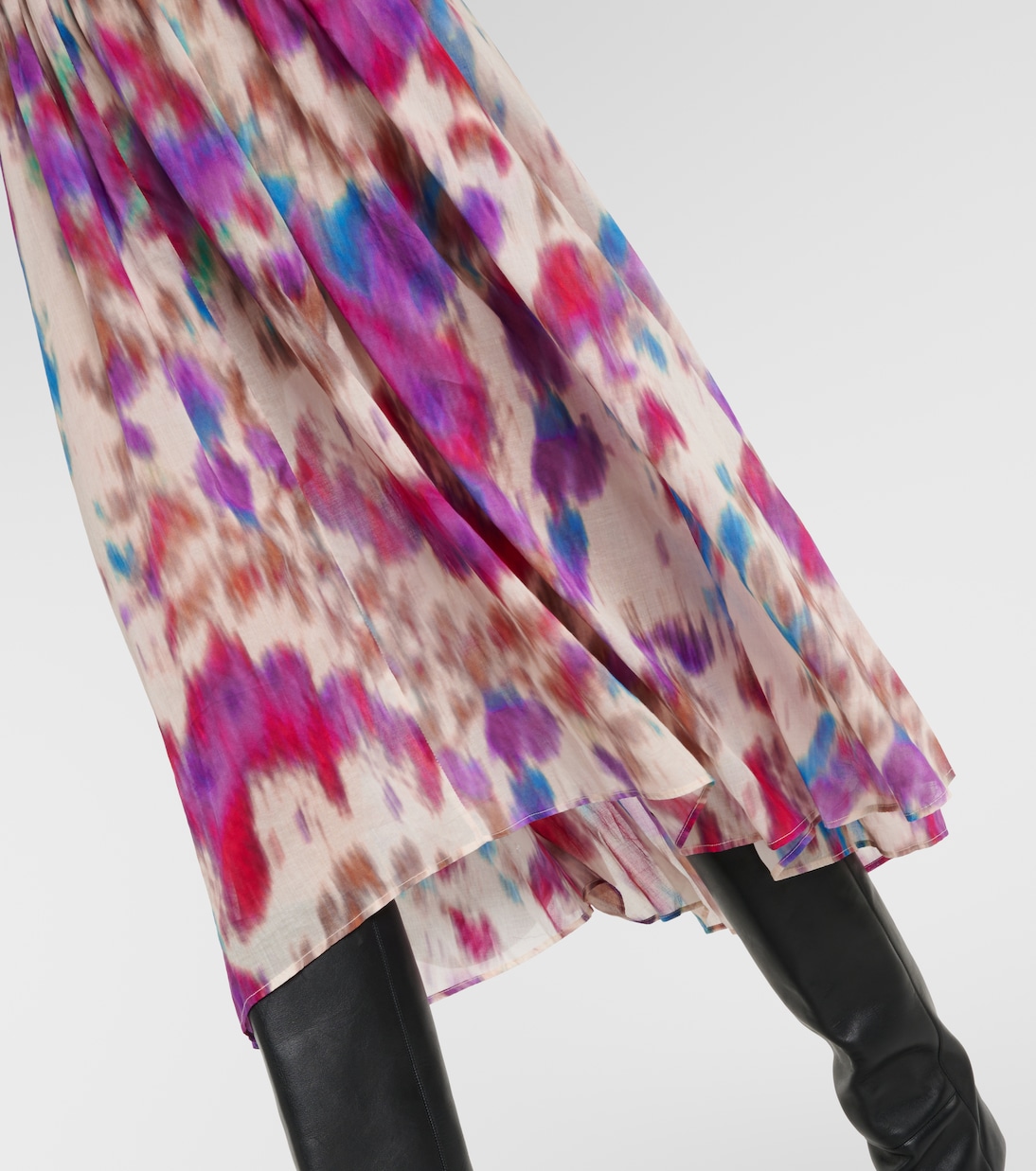 Printed cotton midi dress | Marant Etoile