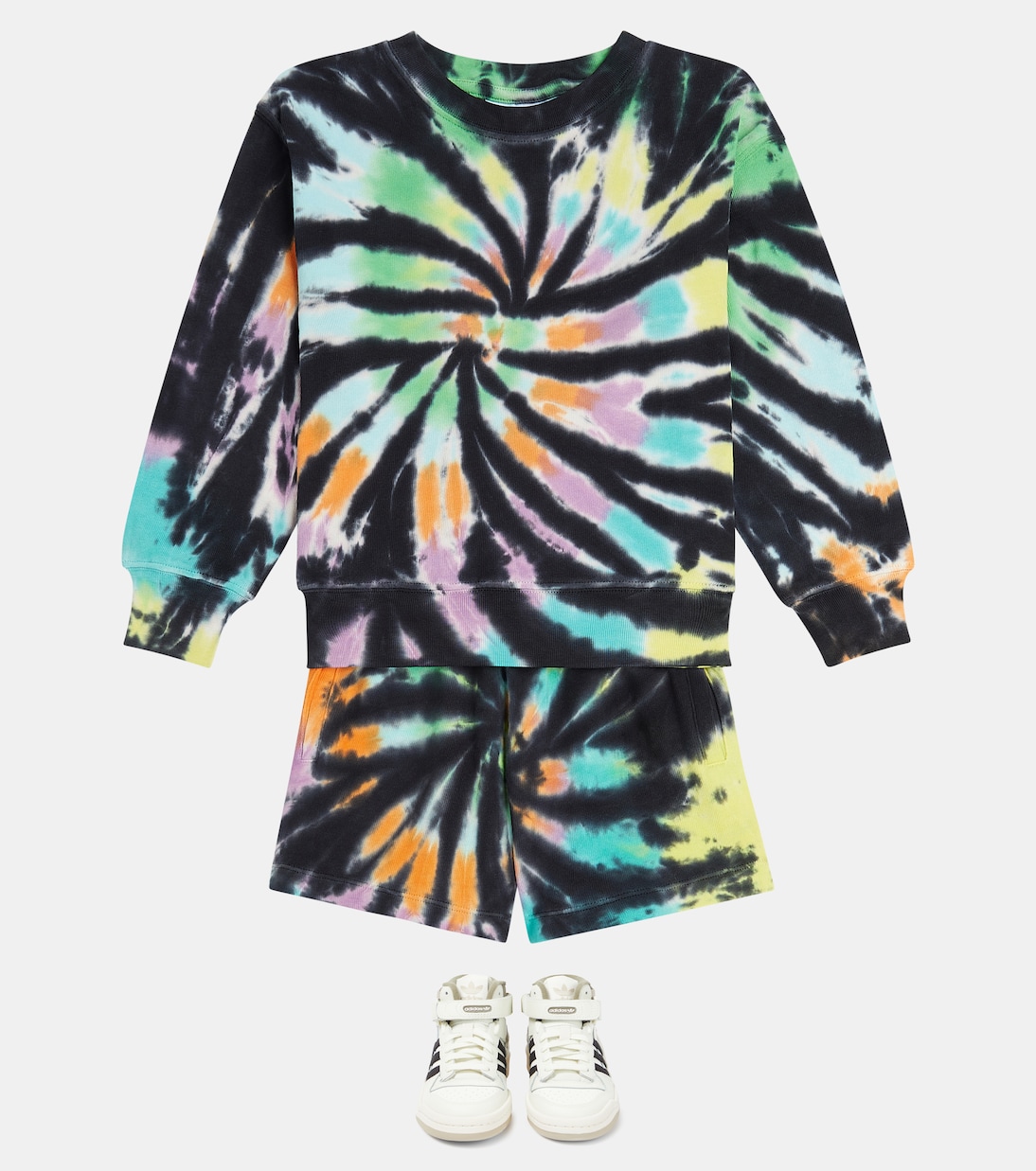 Sudadera Memphis de algodón tie-dye | Molo