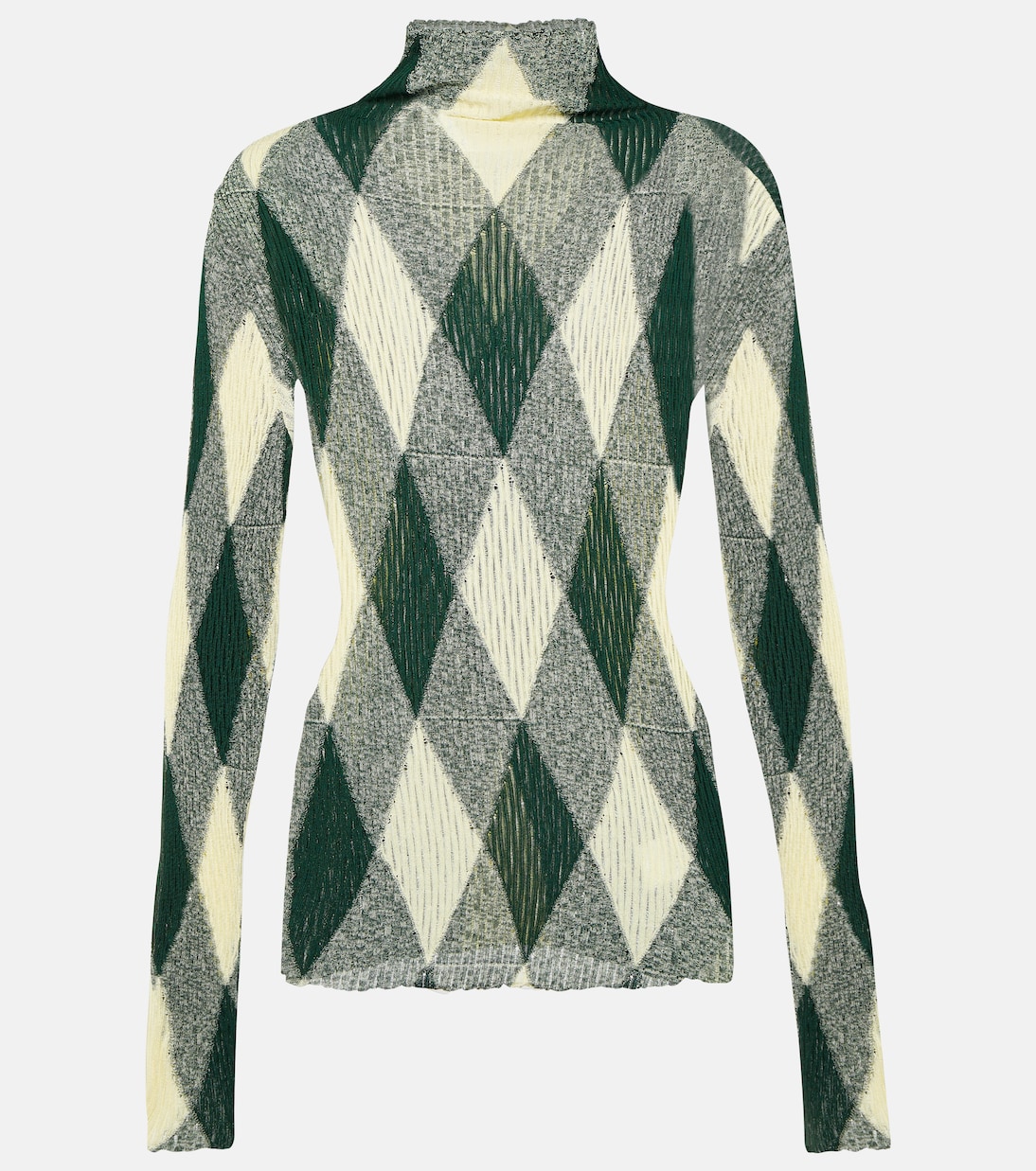Dolcevita in cotone e seta | Burberry