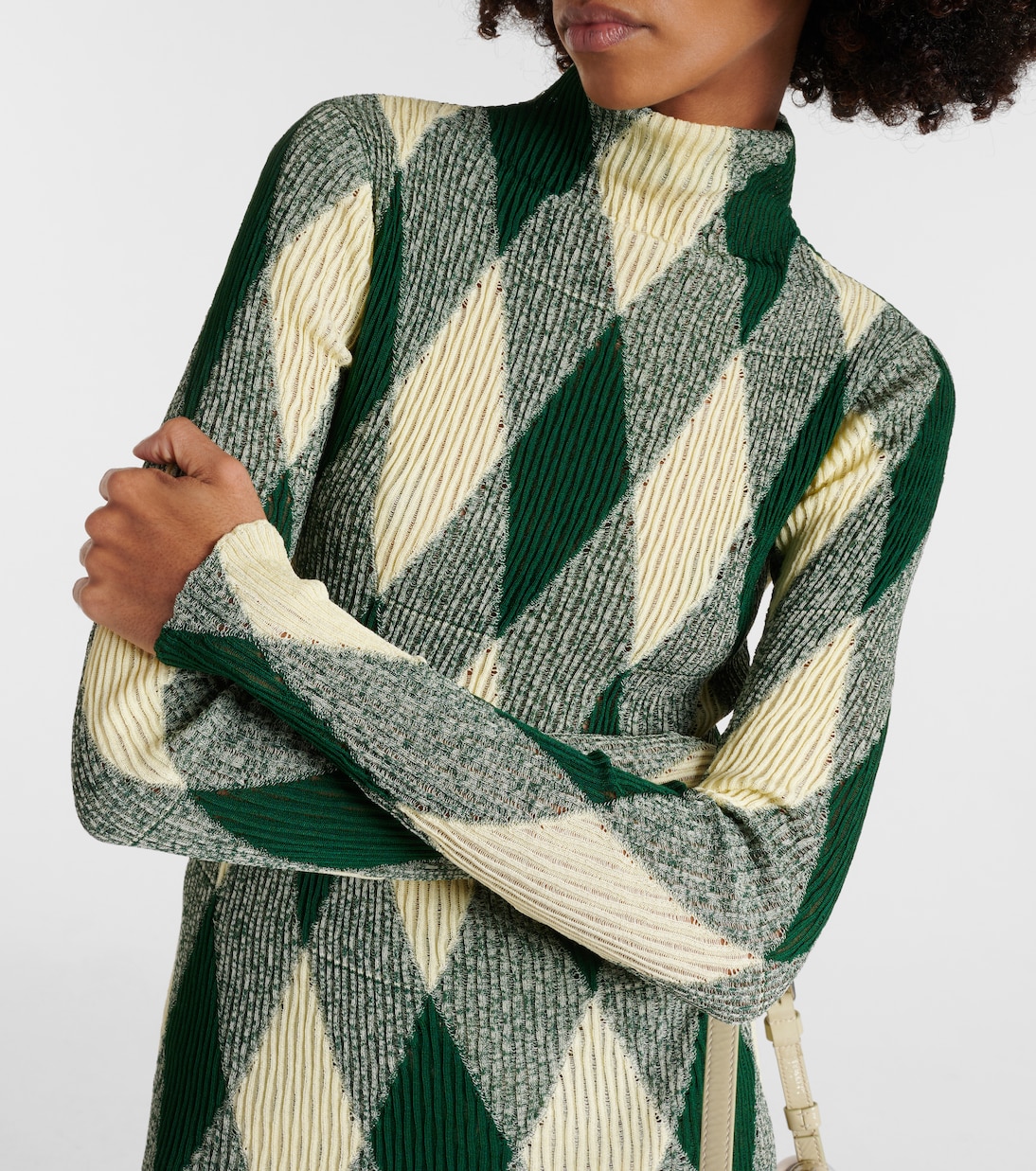 Dolcevita in cotone e seta | Burberry