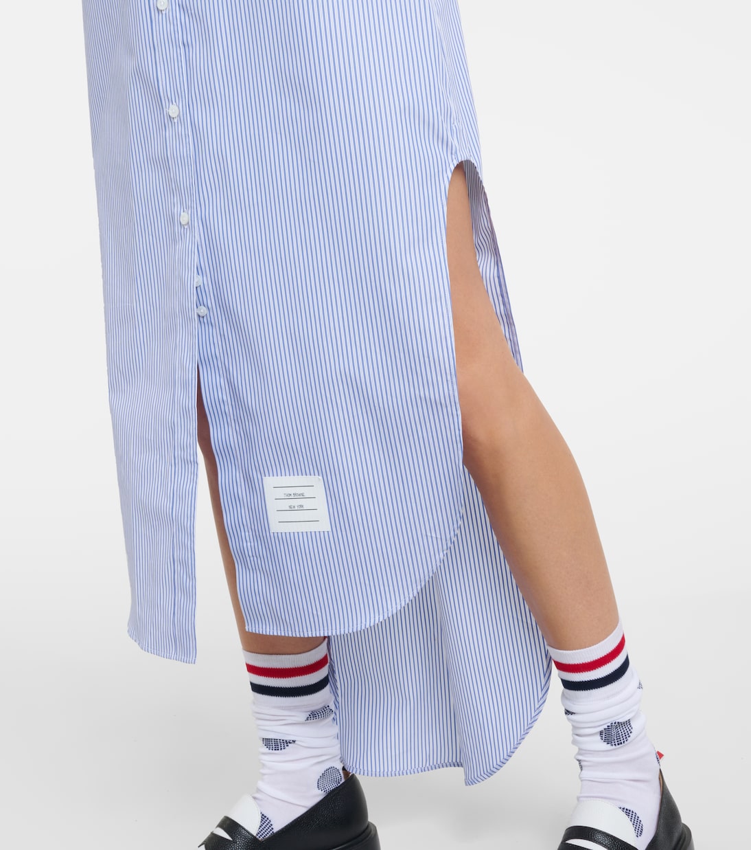 Hemdblusenkleid aus Baumwolle | Thom Browne