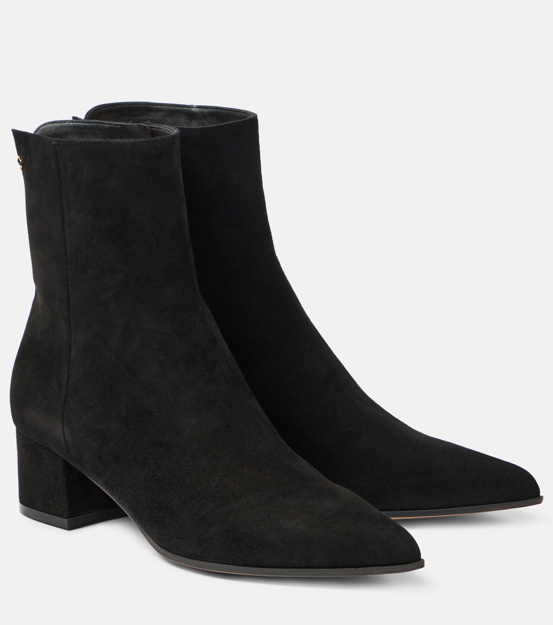 Stivaletti Lyell 45 in suede | Gianvito Rossi