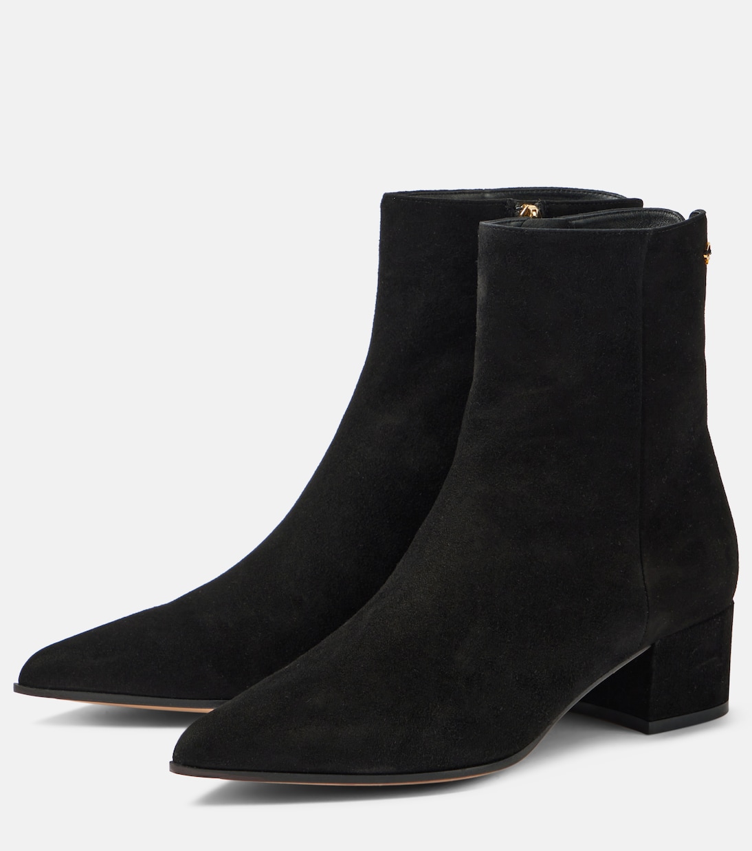Stivaletti Lyell 45 in suede | Gianvito Rossi