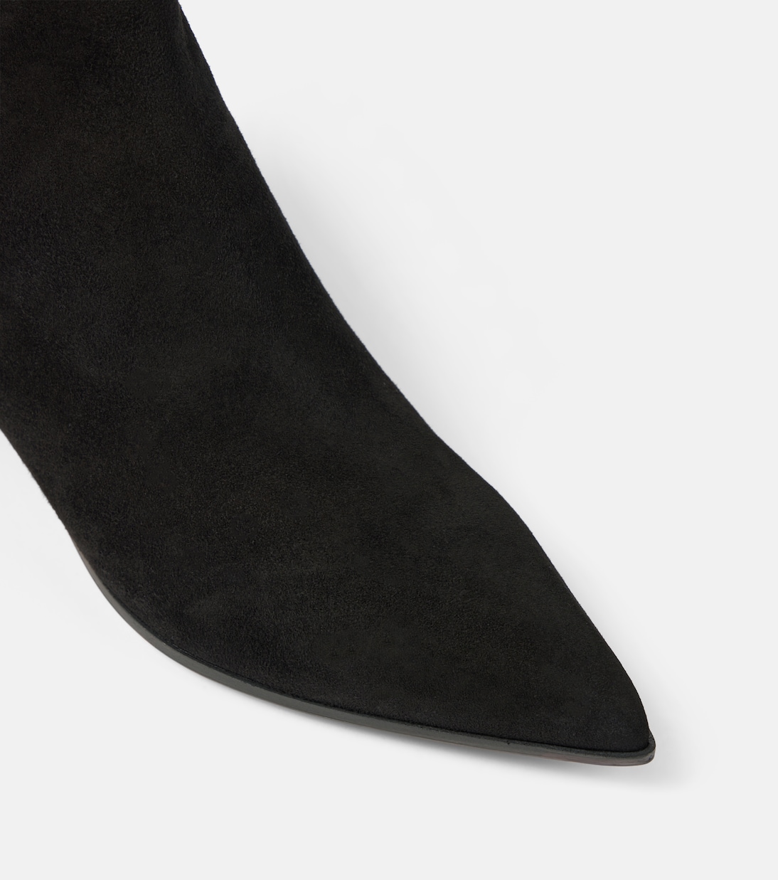 Stivaletti Lyell 45 in suede | Gianvito Rossi