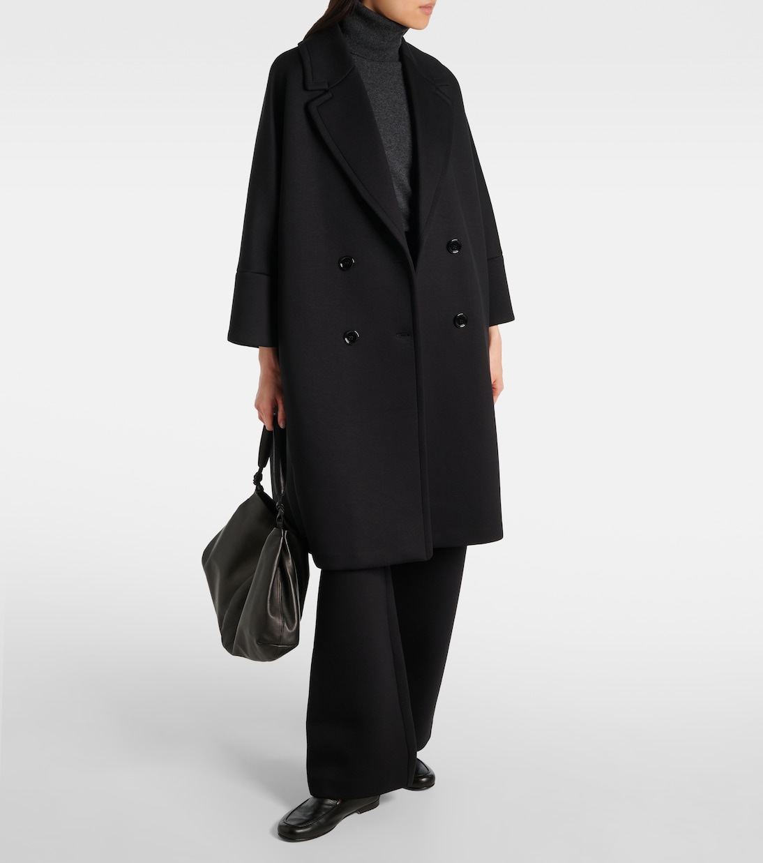 Weite High-Rise-Hose aus Jersey | 'S Max Mara