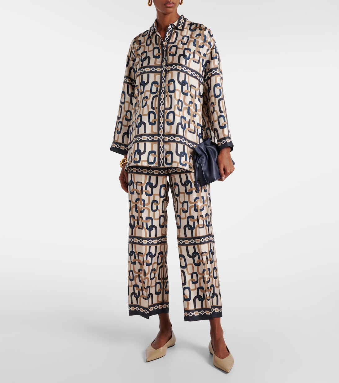 Chemise Adria imprimée en soie | 'S Max Mara