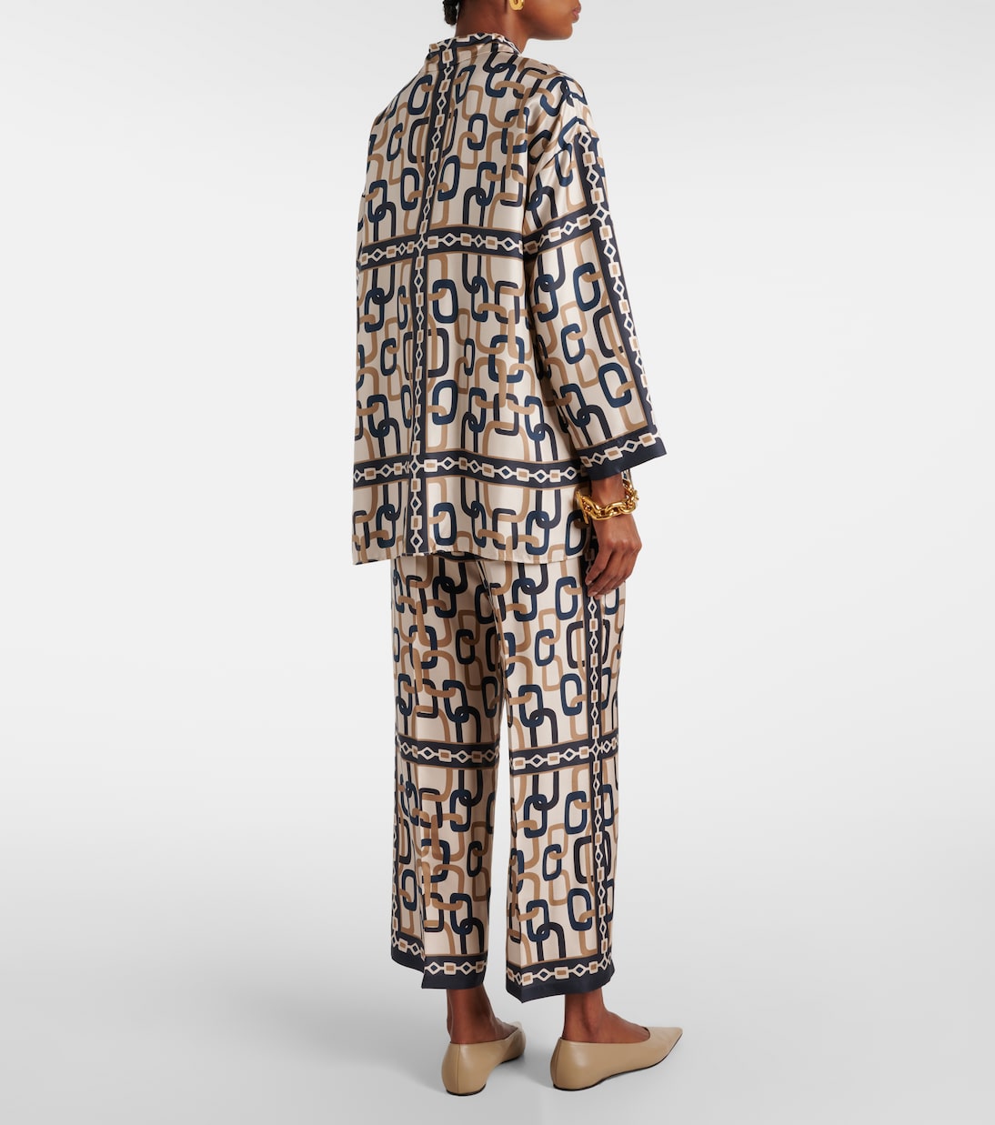 Chemise Adria imprimée en soie | 'S Max Mara