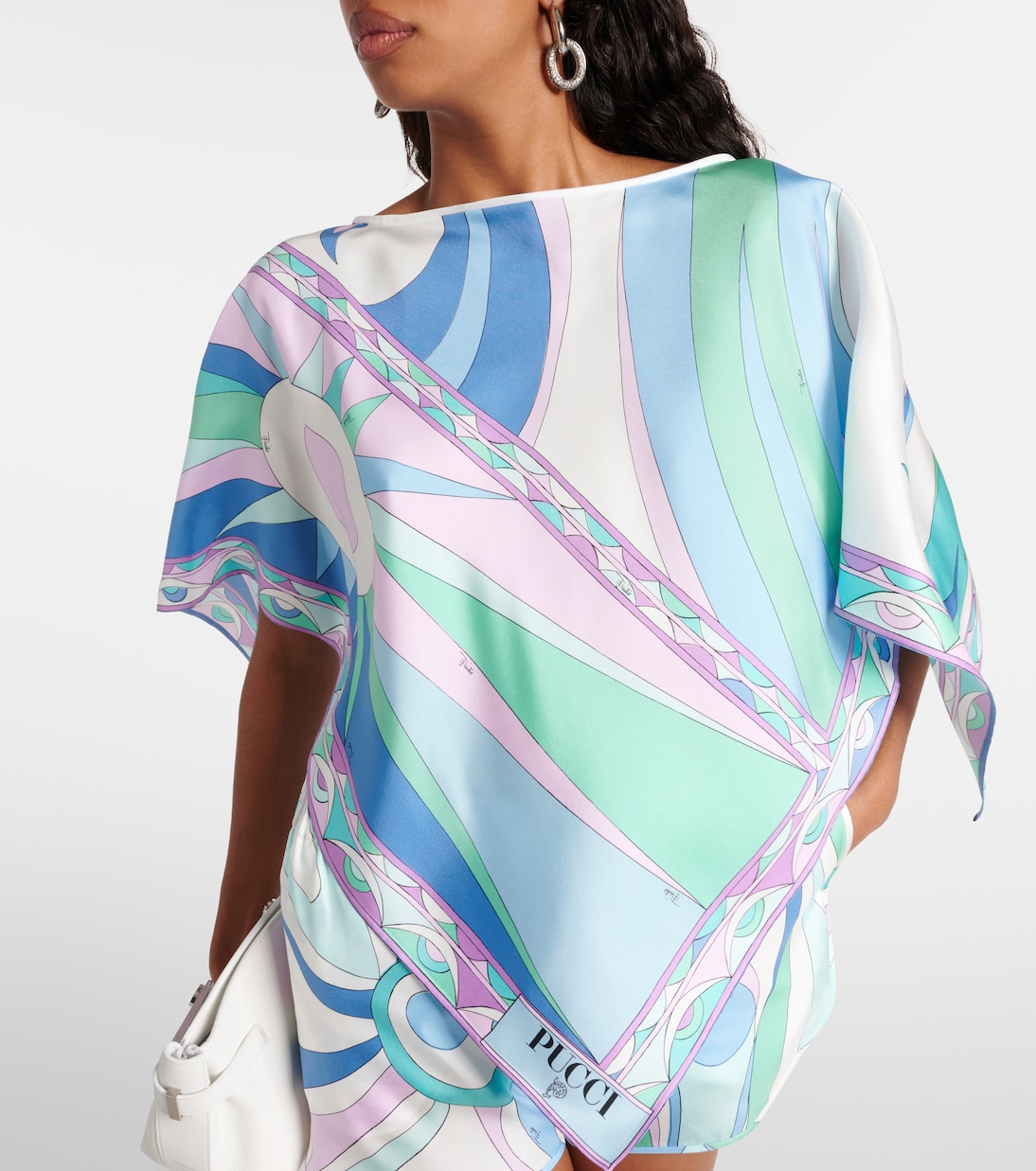 Top Cigni aus Seide | Pucci