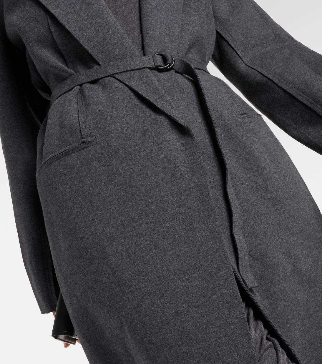 Abrigo oversized de mezcla de algodón | Norma Kamali
