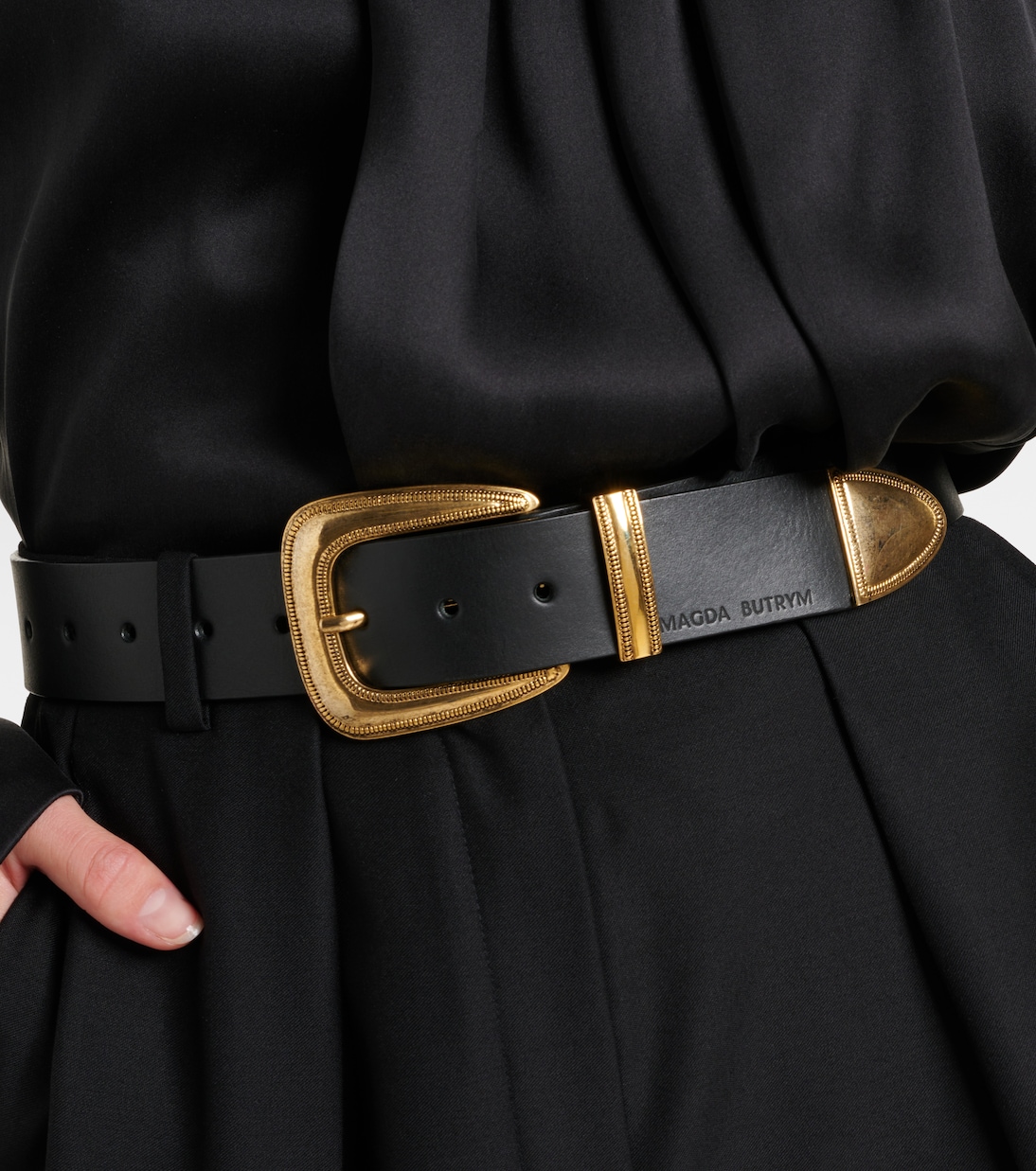 Leather belt | Magda Butrym