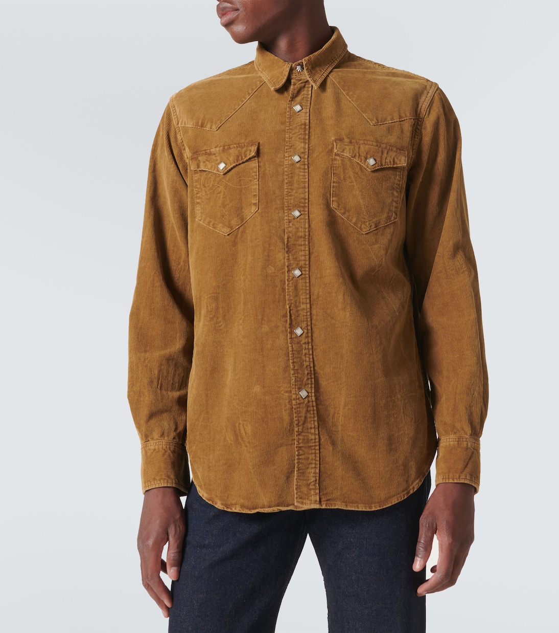 Hemd Buffalo West aus Baumwoll-Cord | RRL