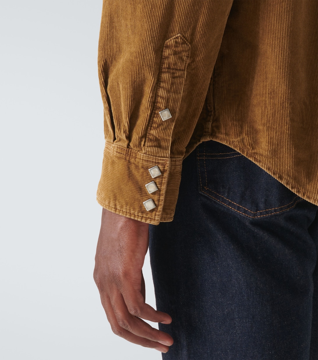 Hemd Buffalo West aus Baumwoll-Cord | RRL