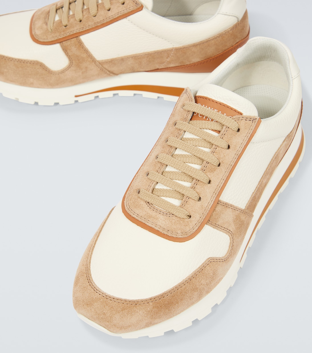 Leather sneakers | Brunello Cucinelli
