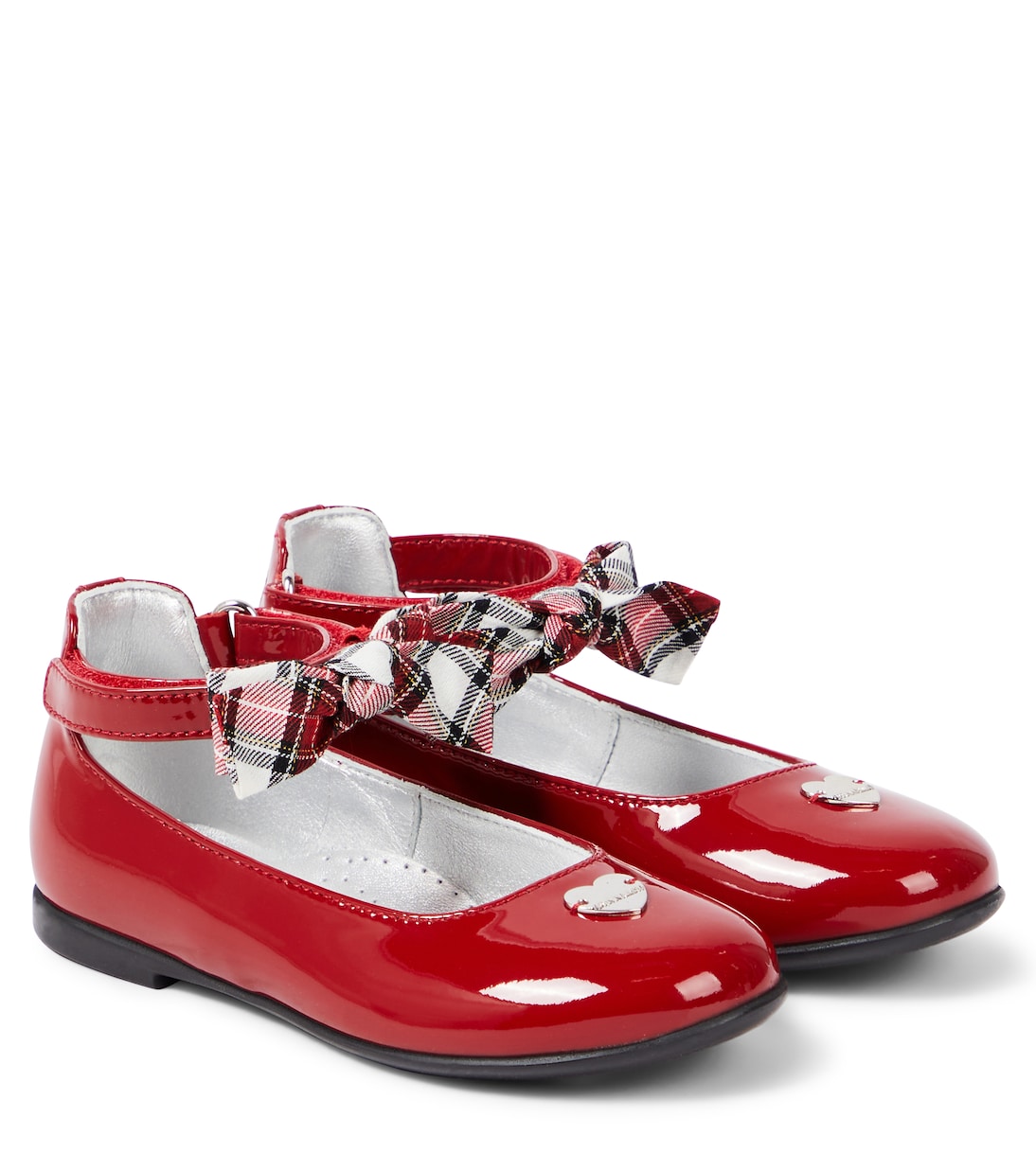 Ballerine in vernice con fiocco | Monnalisa
