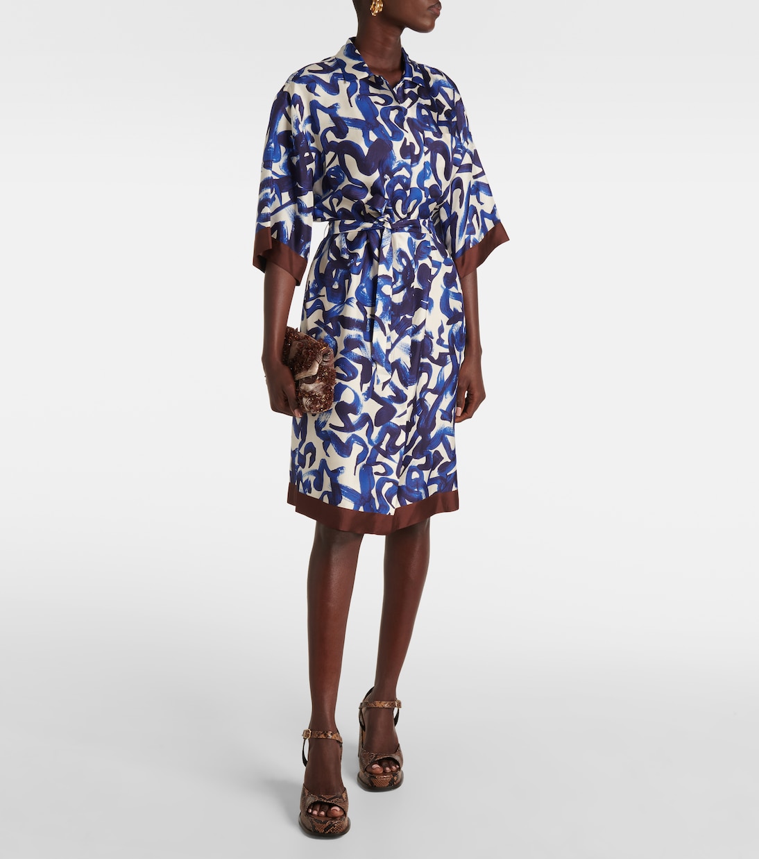 Gracia leather platform sandals | Souliers Martinez