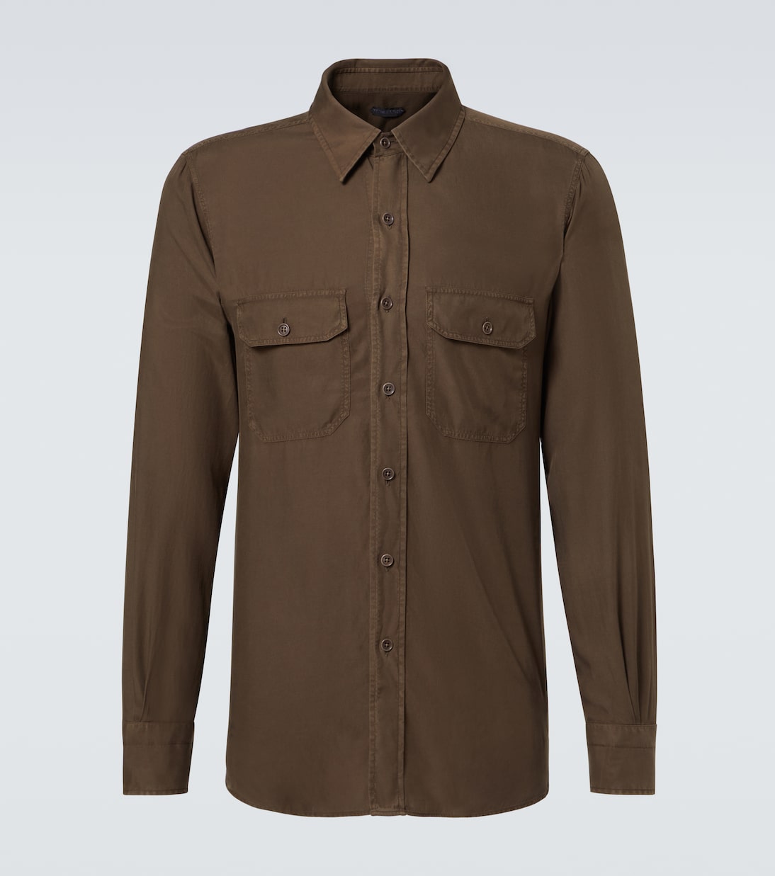 Hemdjacke aus Twill | Tom Ford