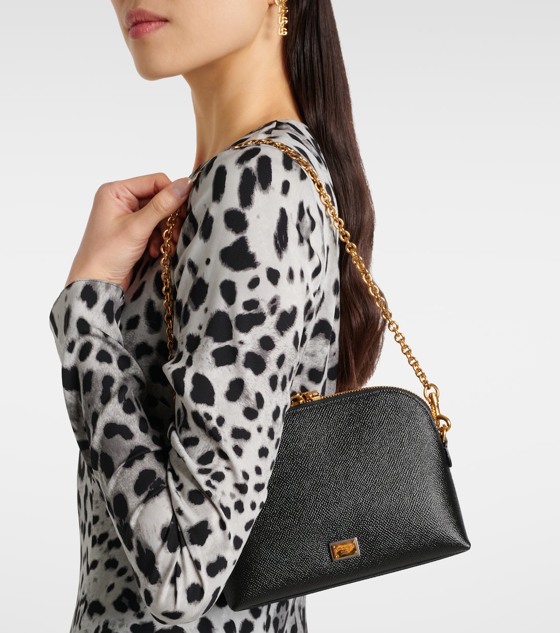 Schultertasche Mini aus Leder | Dolce&Gabbana