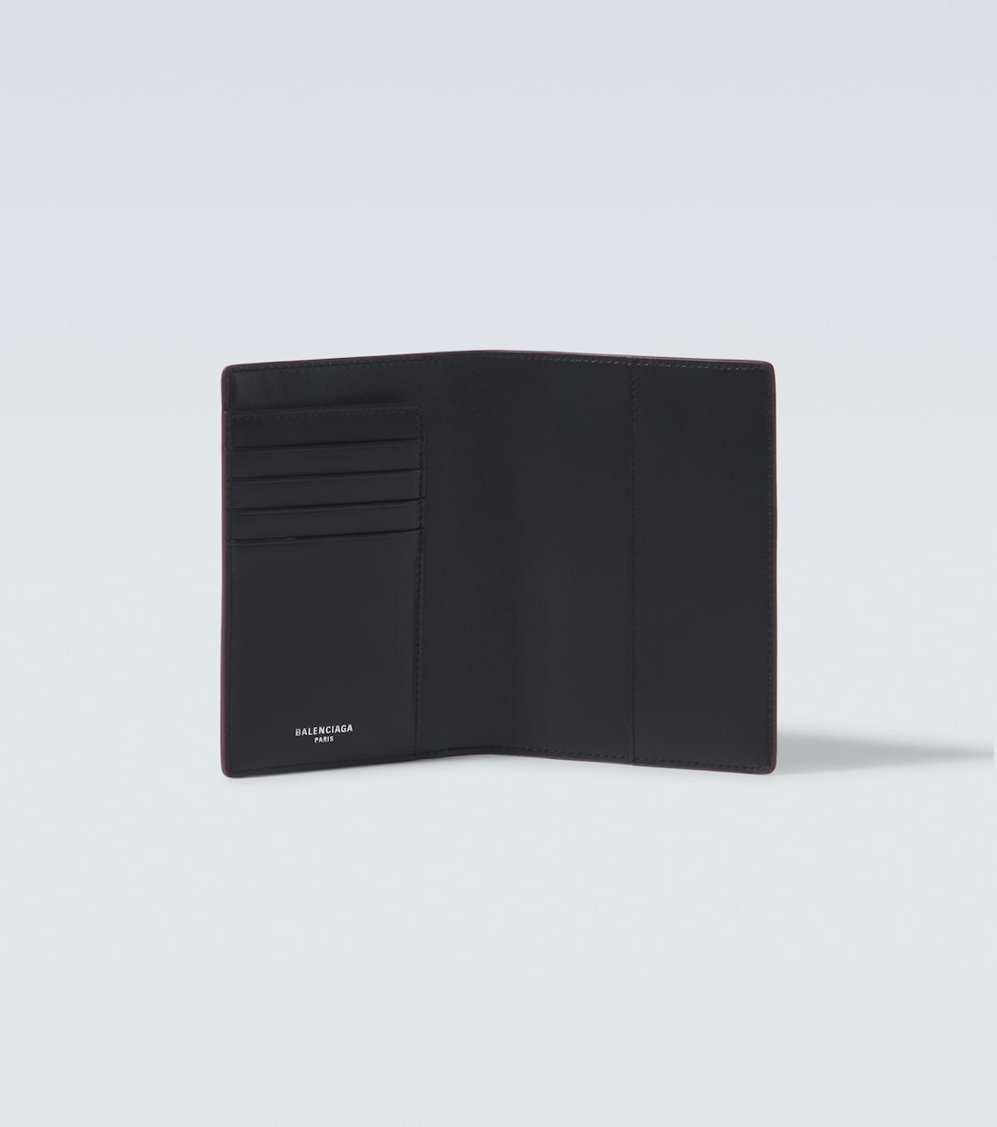 Porta passaporto in pelle con logo | Balenciaga