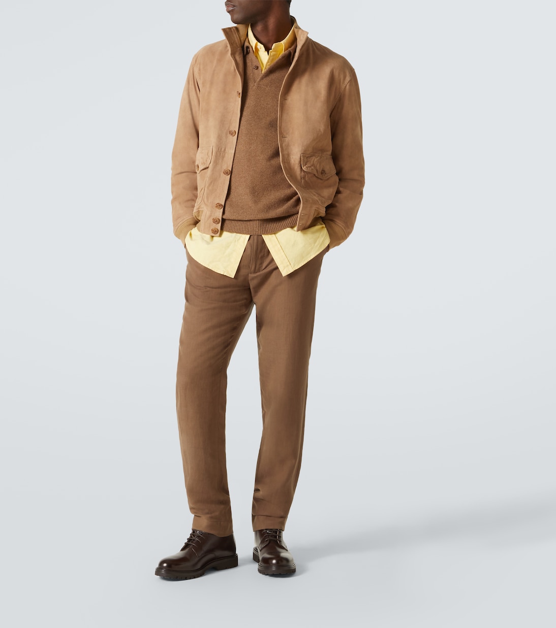 Veste bomber en daim | Polo Ralph Lauren