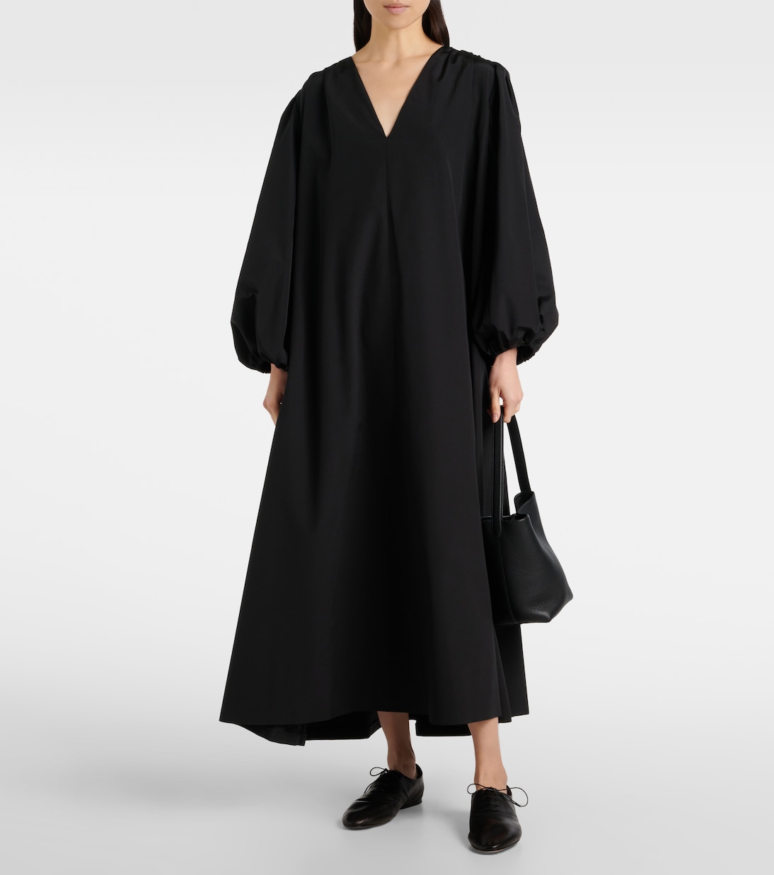 Beauvoir silk and wool maxi dress | The Row