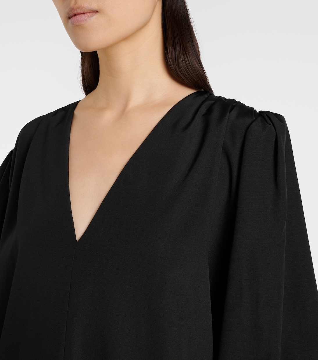 Beauvoir silk and wool maxi dress | The Row