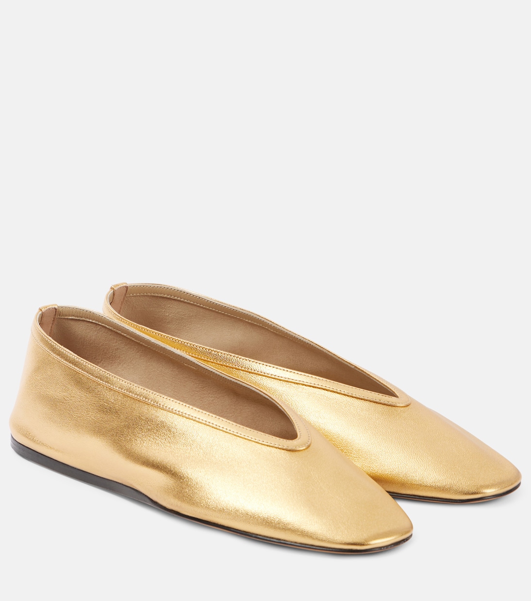 Ballerine Luna in pelle metallizzata | Le Monde Béryl