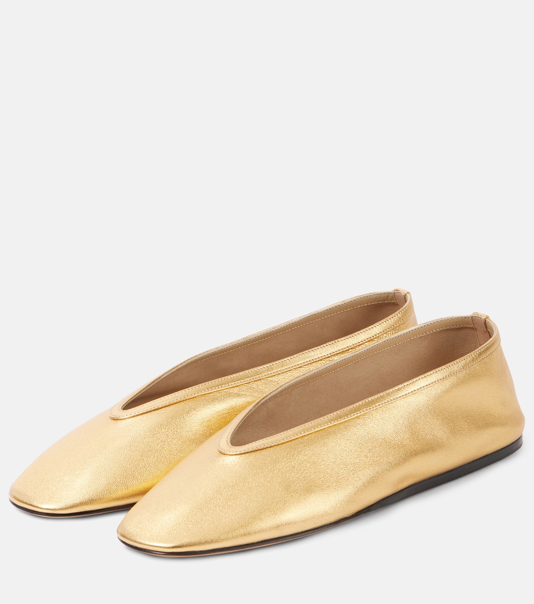 Ballerine Luna in pelle metallizzata | Le Monde Béryl